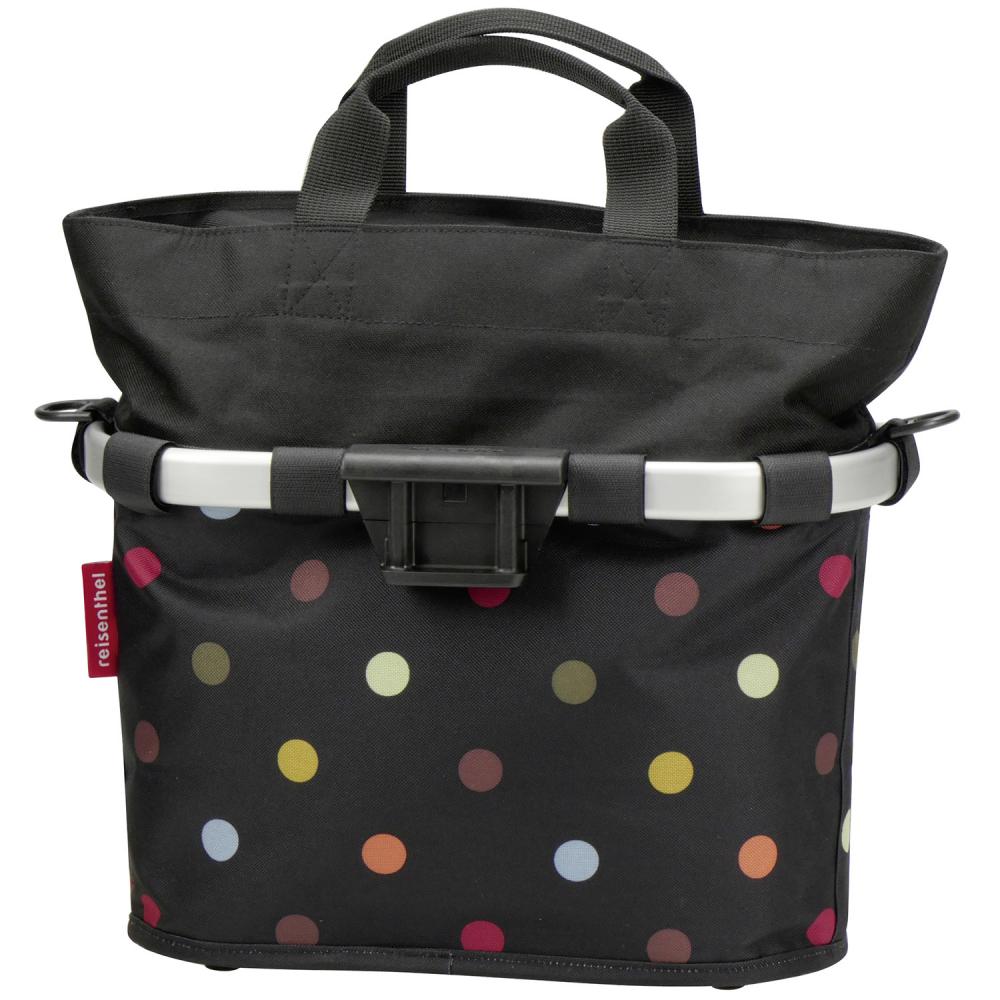 Reisenthel | KLICKfix City-Tasche Bikebasket oval Reisenthel dots 17,5 x B 31 x H 34cm
