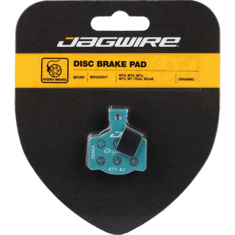 Jagwire Bremsbeläge Disc Sport Organic für Magura MT7 MT5 - geräuscharmes Bremsen
