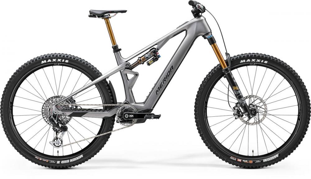 Merida eONE-SIXTY SL 10K I1 glossy L Grau - leistungsstarkes E-MTB für anspruchsvolle Trails