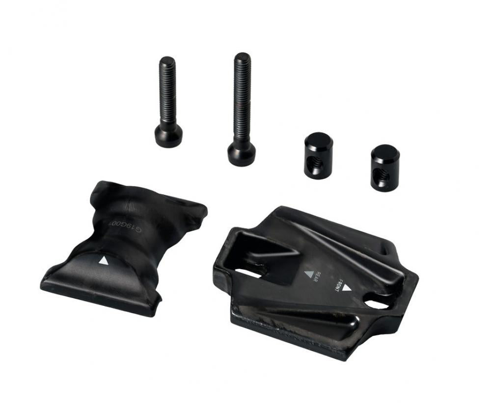 DT Swiss D232 Sattelklemmen Kit 30,5 mm für D232 One Stützen, komplett mit Befestigungsteilen und Klemmstücken.