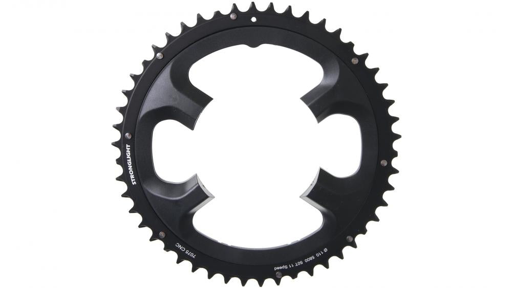 Stronglight Kettenblatt 7075 schwarz 11fach 110mm 50Zähne Shimano FC-5800