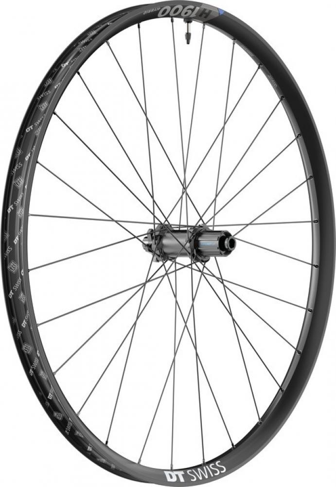 DT Swiss Laufrad H 1900 SPLINE 29" 622 x 35 mm schwarz - robustes Hybrid-eMTB-Laufrad