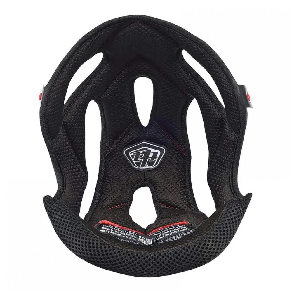 Troy Lee Designs SE4 Comfort Liner Helmpolster schwarz S 13mm