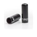 capgo OL Endkappenset Schaltaußenhülle Alu Schwarz - Ø 4 mm, 10 Stück, gedichtet