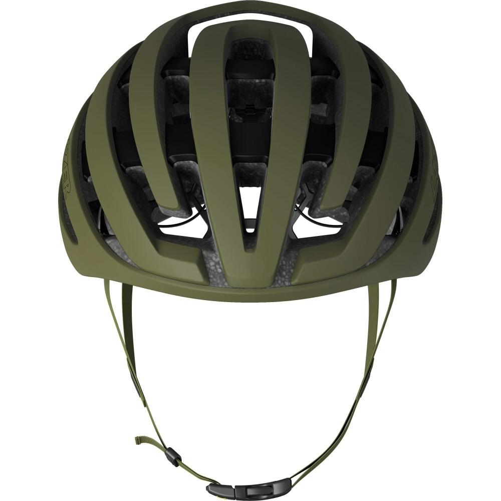 LAZER Helm Z1 KinetiCore Road Matte Pine Green S - leichter Aero-Rennradhelm