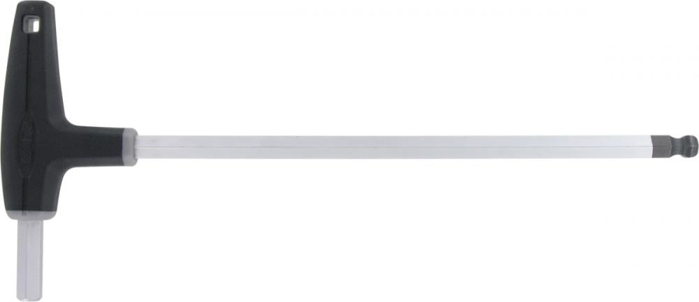 VAR Innensechskantschlüssel CL-18100 10 mm Größe 10 - Profi-T-Griff mit Magnet-Kugelkopf