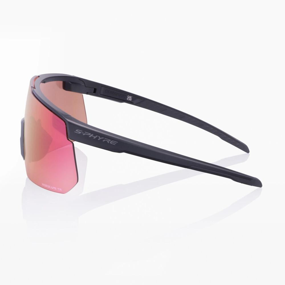 SHIMANO BRILLE S-PYHRE 2 RIDESCAPE TR S MATT - aerodynamische Performance-Brille