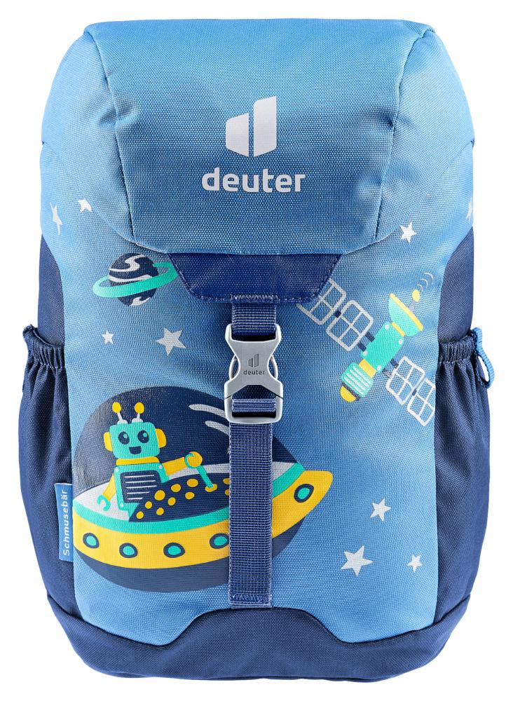 Deuter Schmusebär Kinderrucksack 8L Wave-Nightblue - Leicht & Sicher für kleine Abenteurer