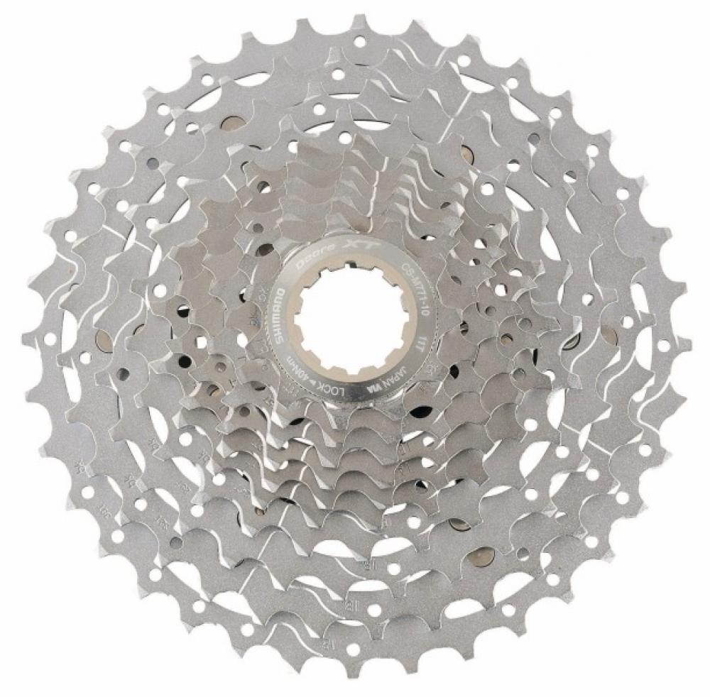 SHIMANO Kassette DEORE XT CS-M771 10-fach 11-36Z Kassette - 10-fach Abstufung für MTB-Schaltungen