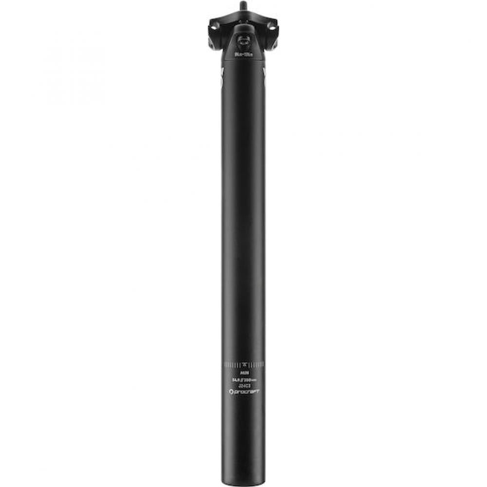 Procraft Sattelstütze Allround Essential 34,9 x 400 mm Schwarz - robuste Allround-Lösung
