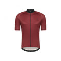 BBB Cycling Trikot ConvertFit ECO S clay rot S - atmungsaktives Recycling-Radtrikot