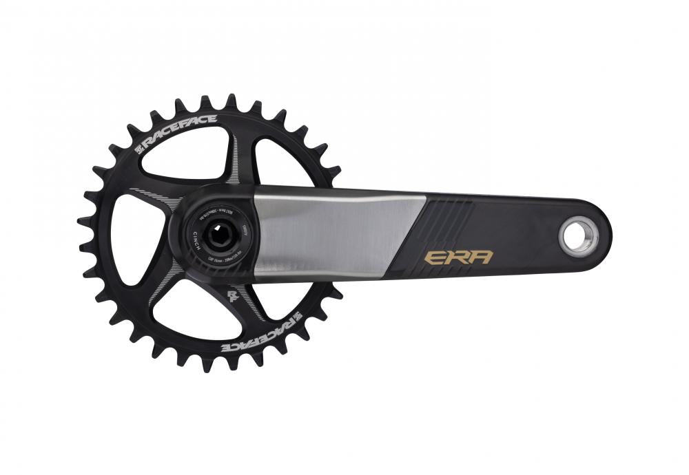 Race Face Era Carbon Kurbel, 160mm, 30mm, bronze - leichte High-Performance-Kurbel für Trail & Enduro