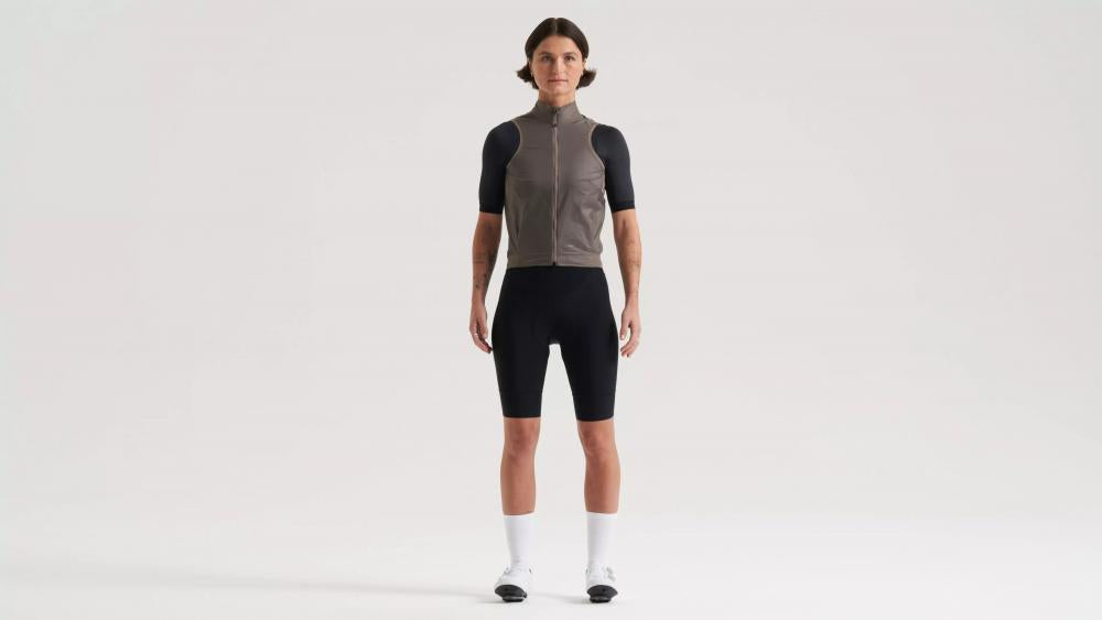 PRIME WIND VEST WMN GUN XS - Damen Windweste in Grau
