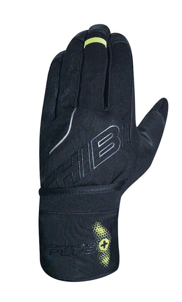 CHIBA Express+ - Radhandschuhe XS schwarz, wind- & wasserdicht mit Gelpolsterung