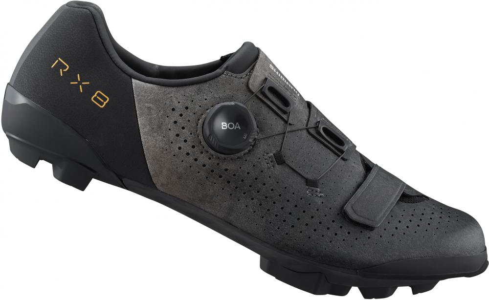 SHIMANO Fahrradschuhe RX801 - Gravel SPD, Herren/Damen, Größe 42, Schwarz