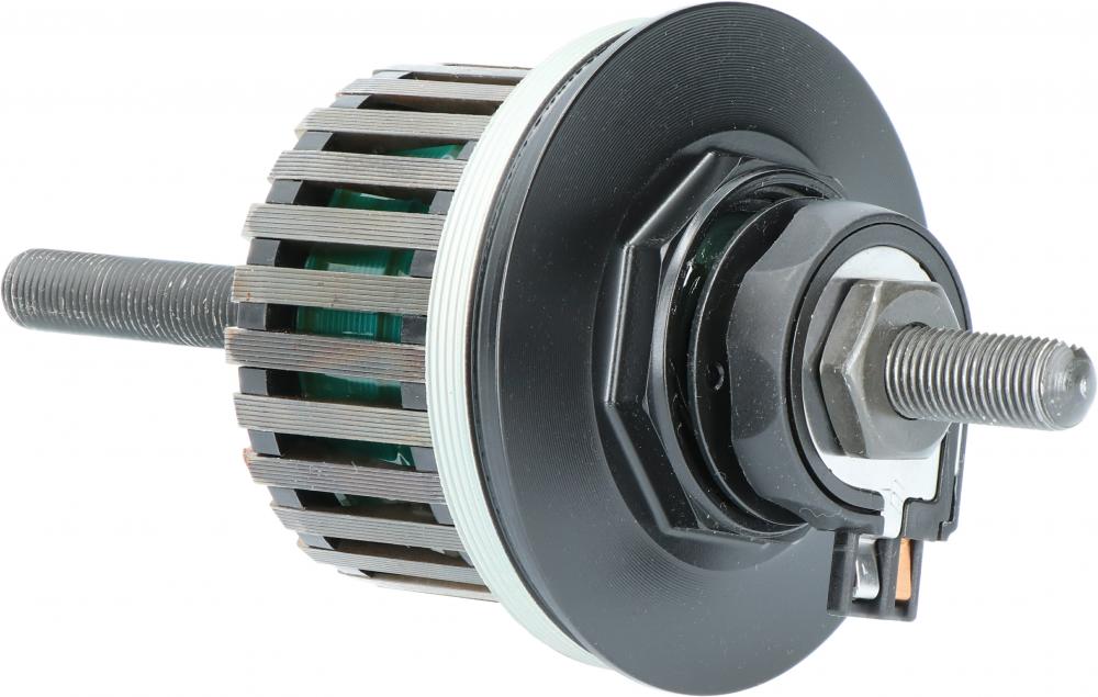 SHIMANO Dynamoeinheit DH-C6000-3N - 140 mm, 6000-3, Schwarz