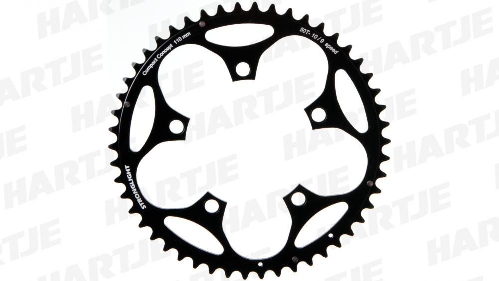 STRONGLIGHT KETTENBLATT SCHWARZ LOCHK REIS 110MM 50Z