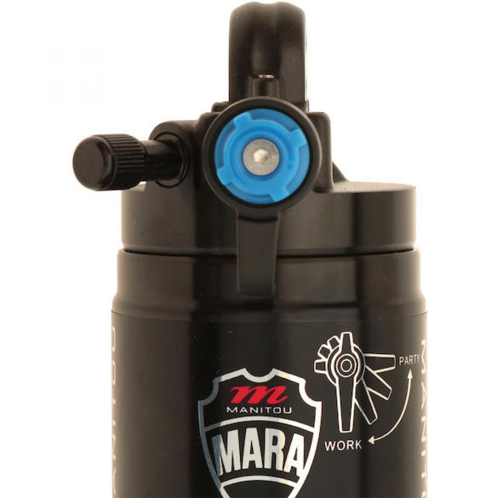 Manitou Federbein Mara Comp Inline Eyelet 170 x 30 mm Schwarz - leistungsstarker MTB-Dämpfer