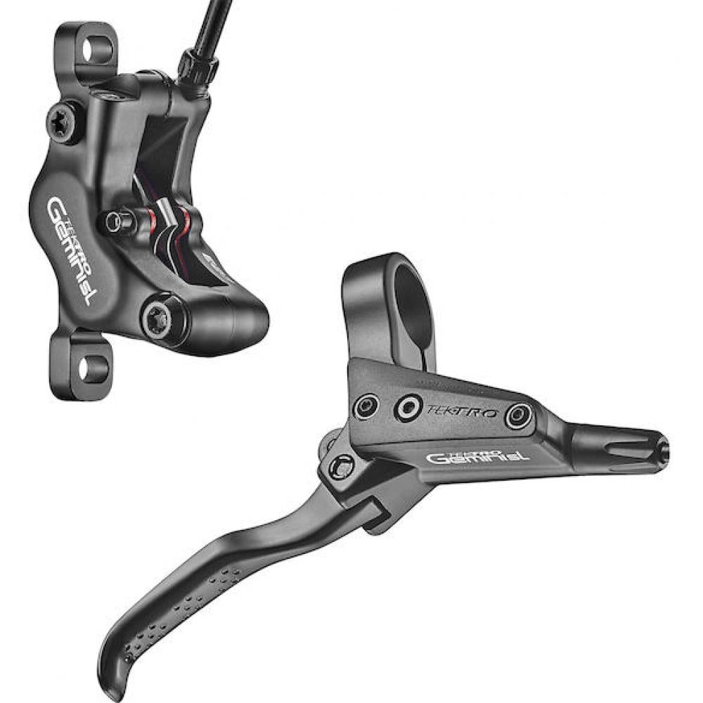 TEKTRO Bremse 4P HD-M535 4-Kolben Schwarz - kraftvolle E-MTB Scheibenbremse