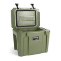 Petromax Kühlbox kx25 Oliv 25L Robuste Passivkühlbox für Camping & Outdoor, hält Eis bis zu 12 Tage gekühlt, strapazierfähig, bruchsicher, optimal für Abenteuer & Angeln