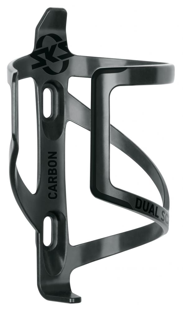 SKS GERMANY DUAL S CAGE LH Flaschenhalter, 29g, Polycarbonat, für kleine Rahmen, seitliche Entnahme links, matt-schwarz
