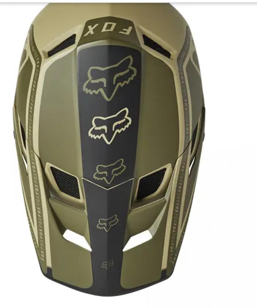FOX Helm RAMPAGE COMP CALI CE CPSC Full Face Schutz Helm beige L