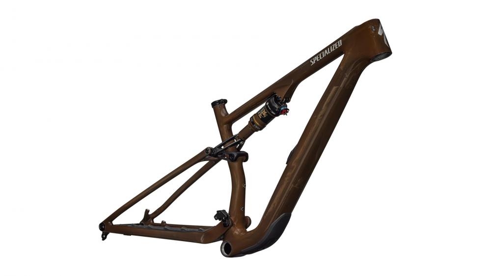 EPIC 8 PRO EVO Rahmen - Platin Orange/Carbon/Silber Dust - Größe XS - Mountainbike