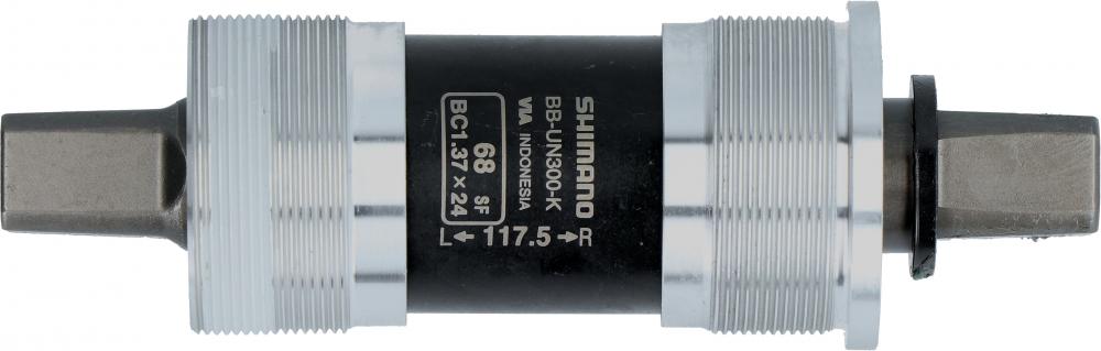 SHIMANO Innenlager UN300 68/117 - 5 mm BSA - zuverlässiges Tretlager für BSA-Rahmen
