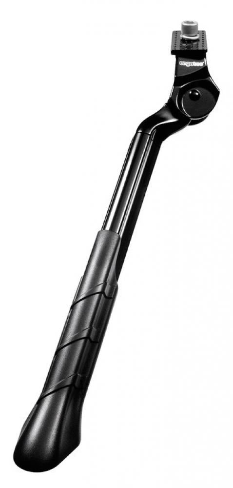 Ergotec Seitenständer Extrem, schwarz, verstellbar für 26-28 Zoll Fahrräder, Aluminium.