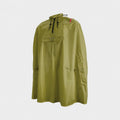 CHIBA Regenponcho - XL/XXL, olive, 100 % wasserdicht, atmungsaktiv, reflektierend