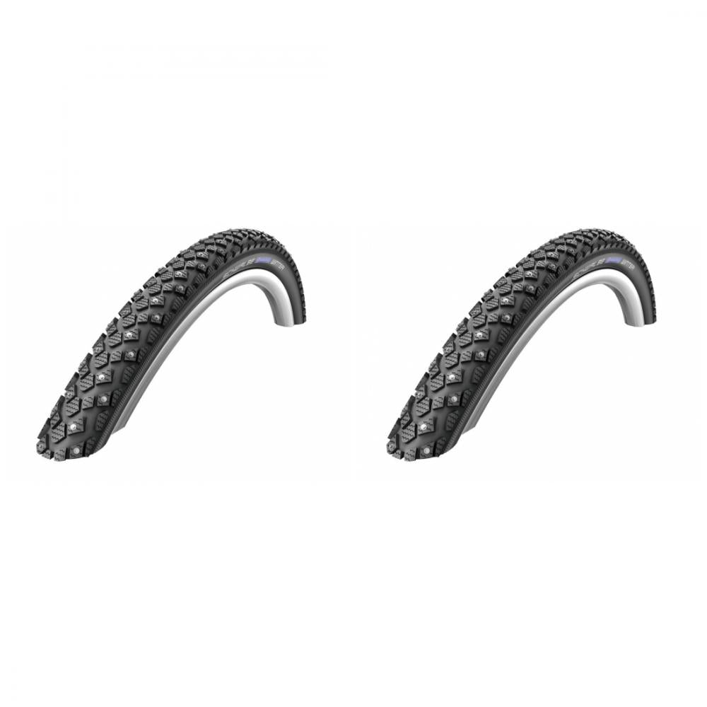 Schwalbe 2 x Reifen Marath.Winter Plus HS396 28x1.60 Zoll 700x40C 42-622 sw-TS Ref.SG240Sp E-25