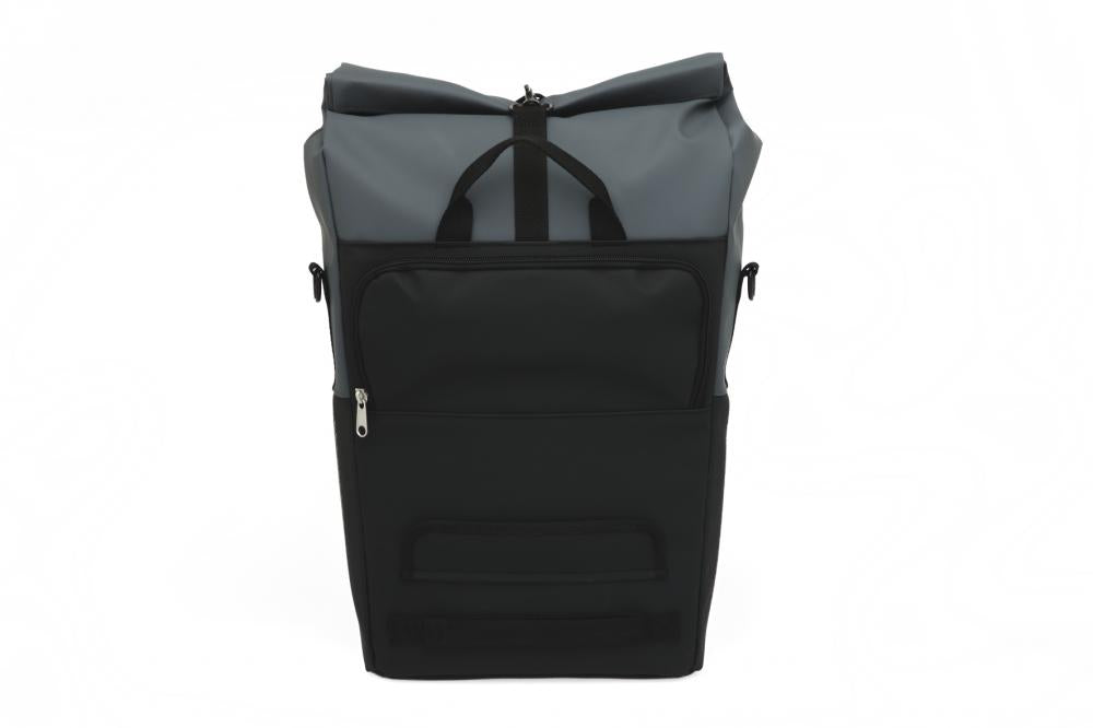 New Looxs Radtasche Nyborg Single Dark Grey/Black 18L Grey - flexible Einzel-Gepäckträgertasche