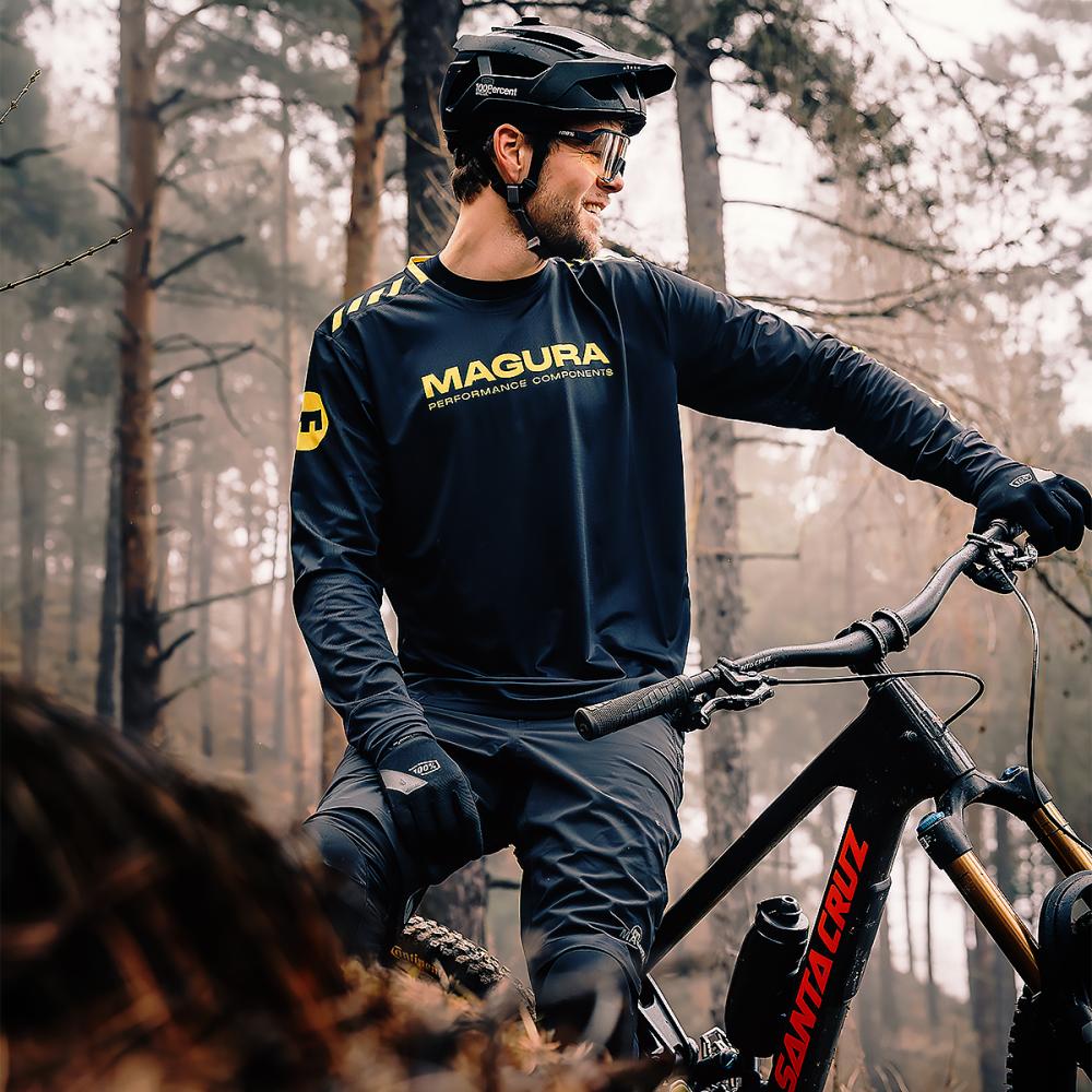 MAGURA Freeride Jersey Longsleeve highfivemtns, L - atmungsaktives MTB-Trikot in moderner Ausführung