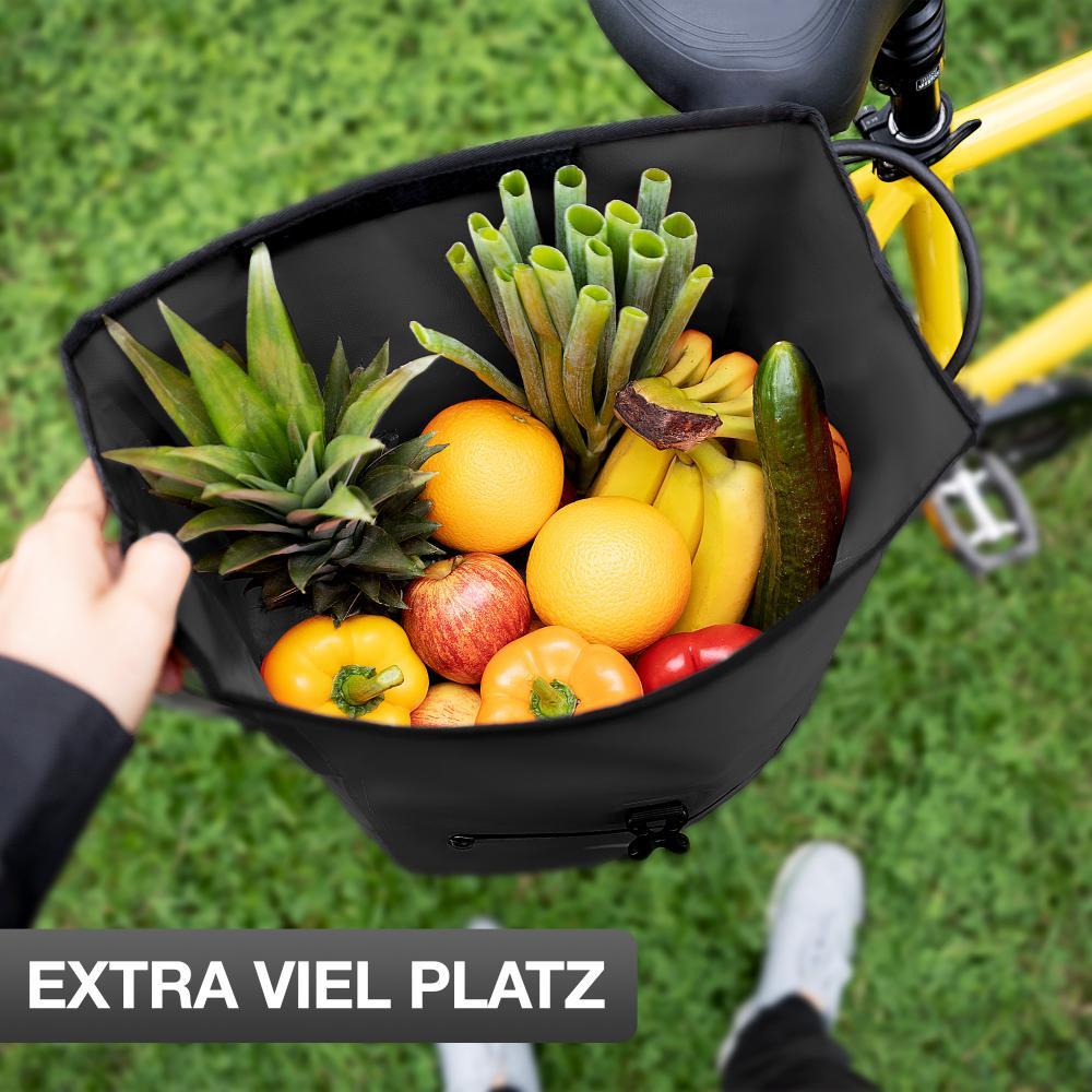 Valkental Gepäckträgertasche ValkBasic schwarz 20L