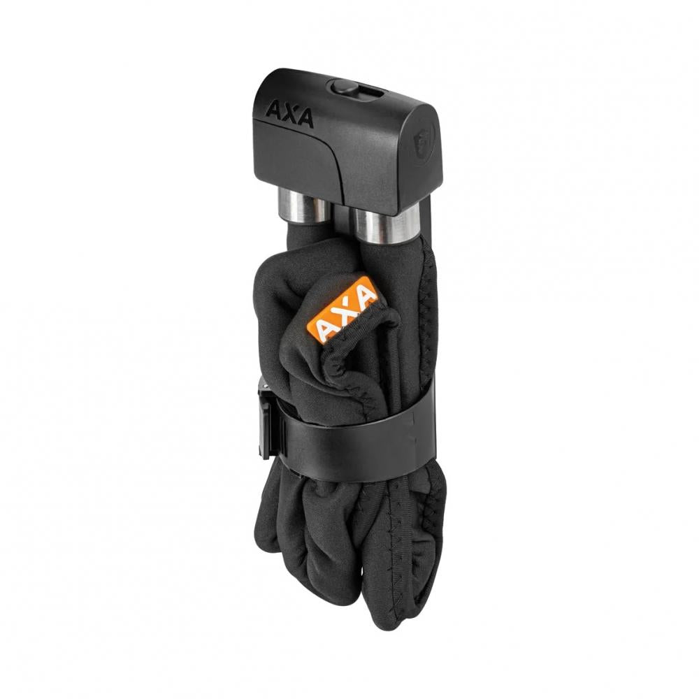 AXA Faltschloss Foldable 8-100, robustes schwarzes Fahrradschloss mit hoher Sicherheit.