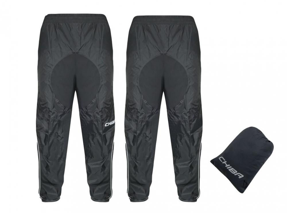 CHIBA Technische Regenhose - wasserdicht, winddicht & atmungsaktiv, schwarz, Gr. L