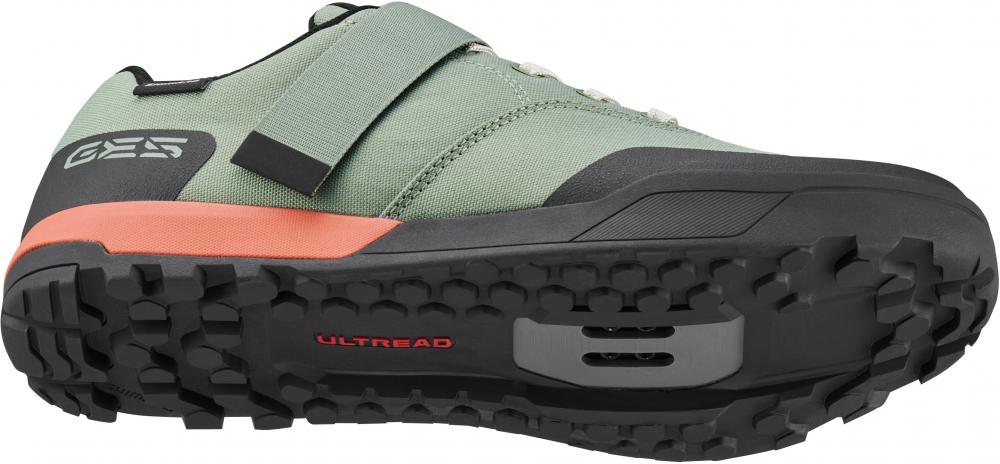 SHIMANO Fahrradschuhe GE500 MTB SPD 43 Fahrradschuhe - Herren/Damen, Grün