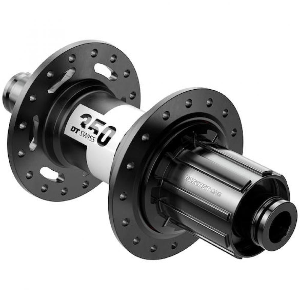 DT Swiss Nabe MTB HR 350 DEG 28 Loch schwarz - direkter Antrieb mit Ratchet DEG