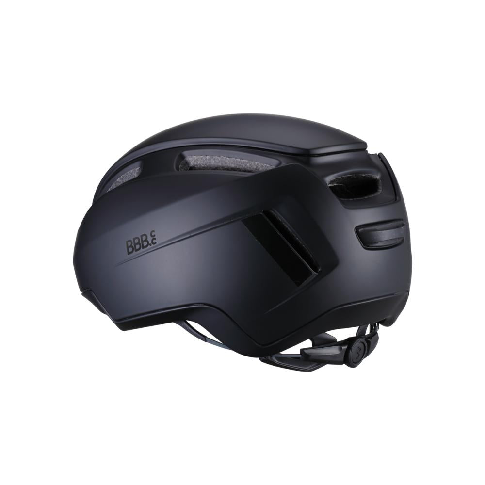 BBB Cycling Helm Indra Speed 45 M matt schwarz - sicherer E-Bike- und City-Helm