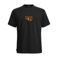 FOX Logo T-Shirt Schwarz XL - Baumwollshirt mit Sticklogo
