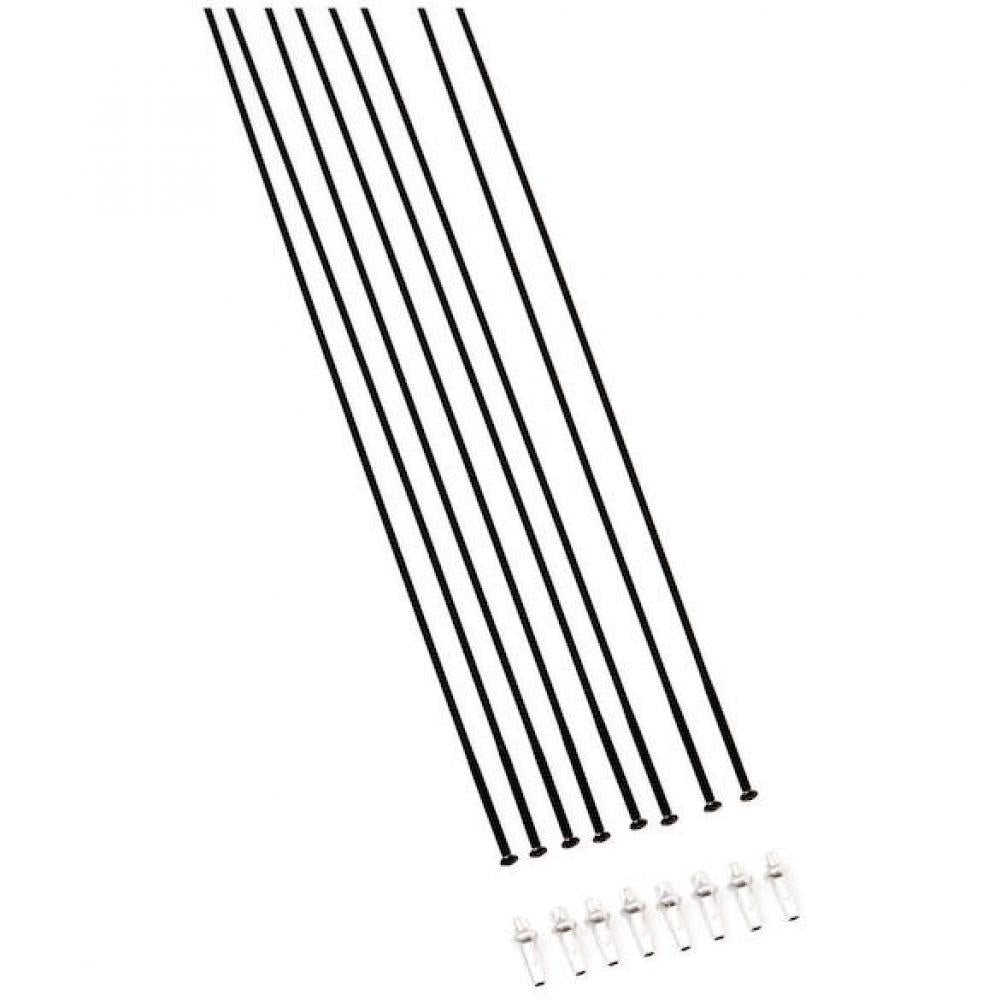 DT SWISS Speichenkit Hec1400 Spl 62 700C Ab My 20 Db Vr+Hr Schwarz