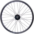 CONTEC Vorderrad "Zen Disc + Eroq DB"nFelge: CONTEC Hohlkammer "Zen 20 Disc", 20", 25-406, Höhe: 17 mm, 32 Loch, SV Ventil, für Scheibenbremse, keine Ösen, max. Systemgewicht 150 kg, geeignet für E-Bikes, schwarz (0.349.819/0)nNabe: CONTEC Vorderradnabe "