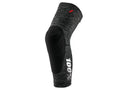 100% Teratec knee guards M Grey Heather / Black - flexible Trail-Knieprotektoren