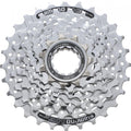 SHIMANO ALIVIO CS-HG51 8-fach Fahrrad Kassette, 11-28 Zähne, silber, für Trekking und MTB.