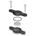Asista Klickfix FindMe Fix Halterung für Apple Airtag schwarz - Adapter