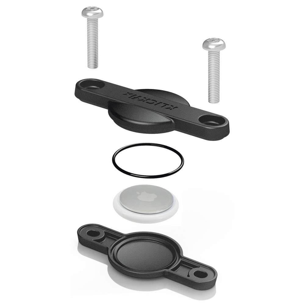 Asista Klickfix FindMe Fix Halterung für Apple Airtag schwarz - Adapter