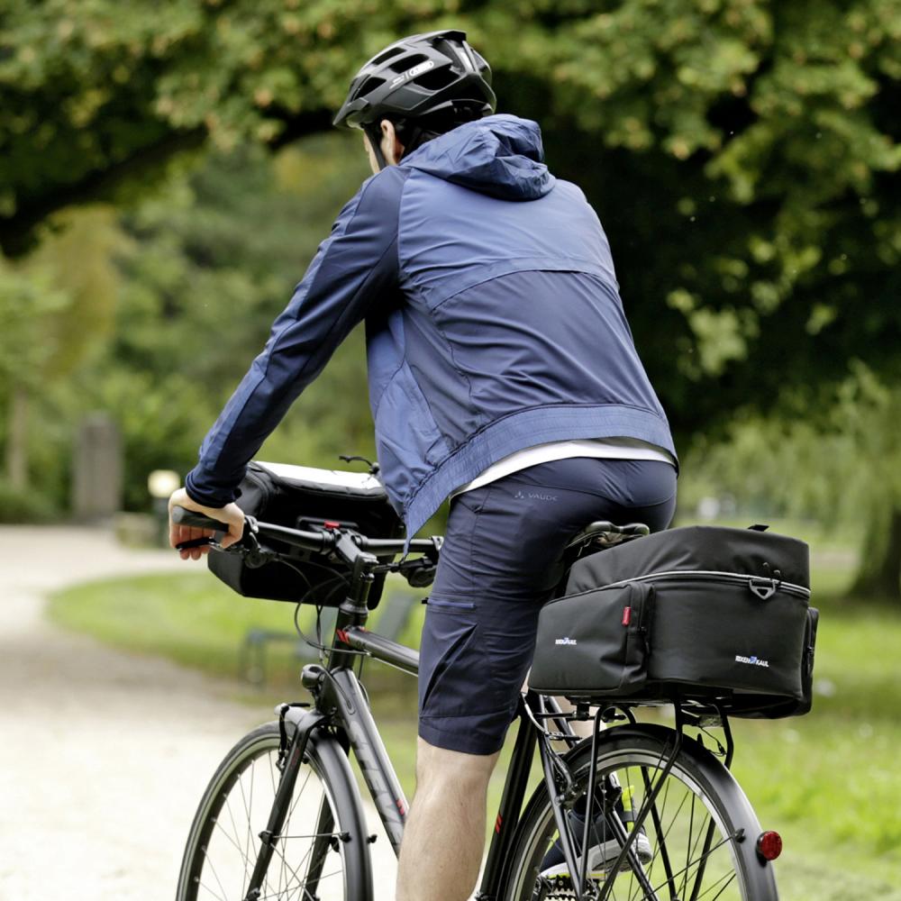 KLICKfix Gepäckträgertasche Rackpack Touring GTA schwarz Größe 31x35x28cm 20l