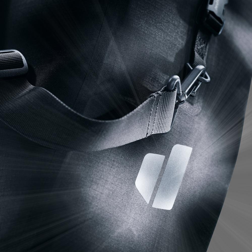 deuter Visby 20+5 Gepäckträgertasche - wasserdicht, BagFix-Halterung, 20-25 Liter