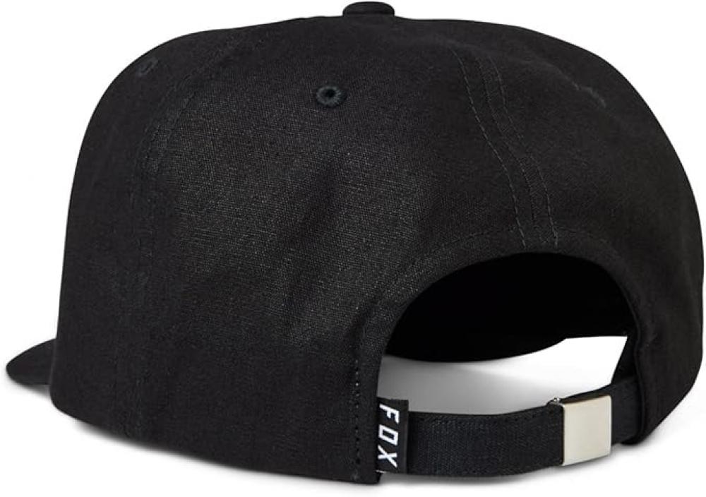 FOX Alfresco Adjustable Cap One Size - Schwarz, Baumwolle