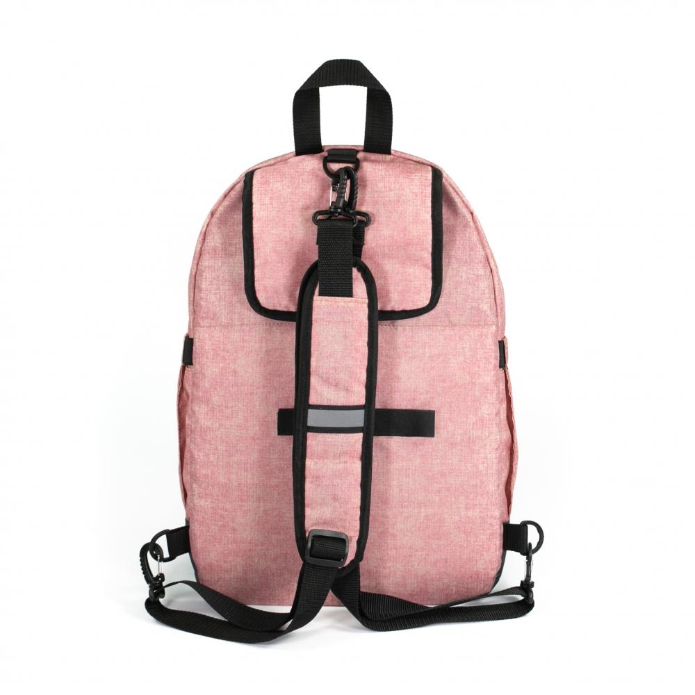 Haberland Bike-Rucksack Lucky Active + rosa 20L - vielseitige Fahrrad-Gepäckträgertasche